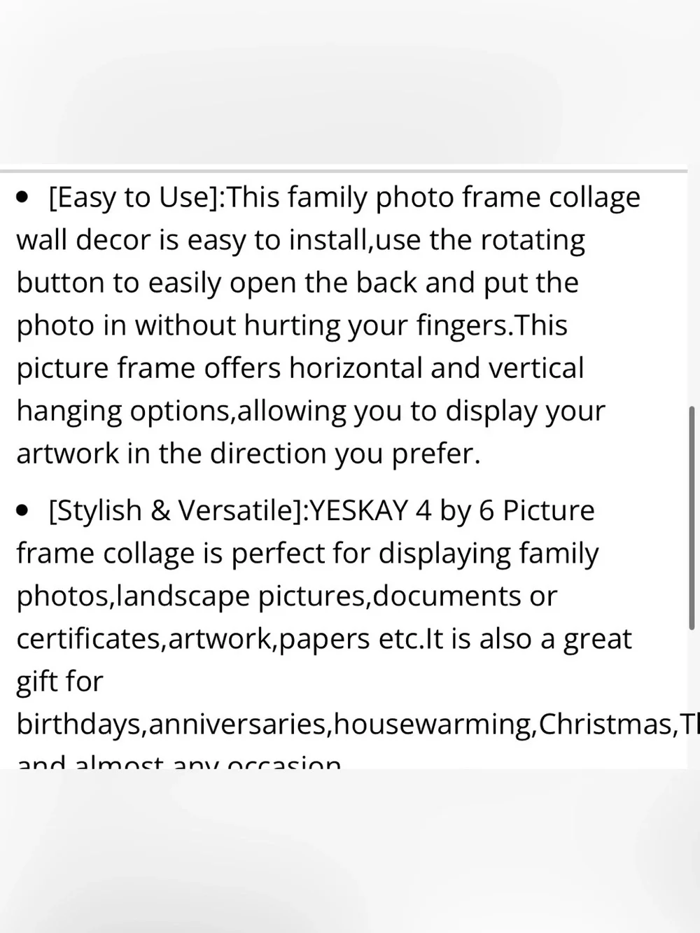 YESKAY wall decor